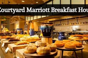 Best Breakfast at Courtyard by Marriott Hotels | Crown American Hotels | Luxury, Comfort & Top Destinations