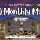 Motels By Month | Crown American Hotels | Luxury, Comfort & Top Destinations