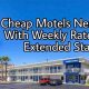 Find Cheap Long-Term Motels Near You | Crown American Hotels | Luxury, Comfort & Top Destinations