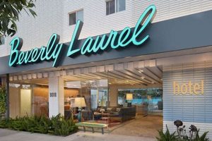 Historic Beverly Laurel Motor Hotel in LA | Crown American Hotels | Luxury, Comfort & Top Destinations