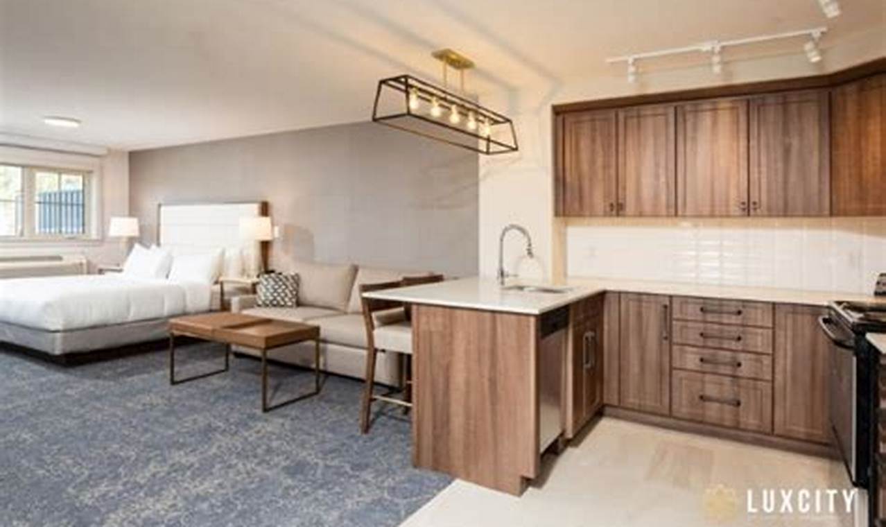 Best Hotel Rooms with Kitchenette Near Me - Book Now! | Crown American Hotels | Luxury, Comfort & Top Destinations